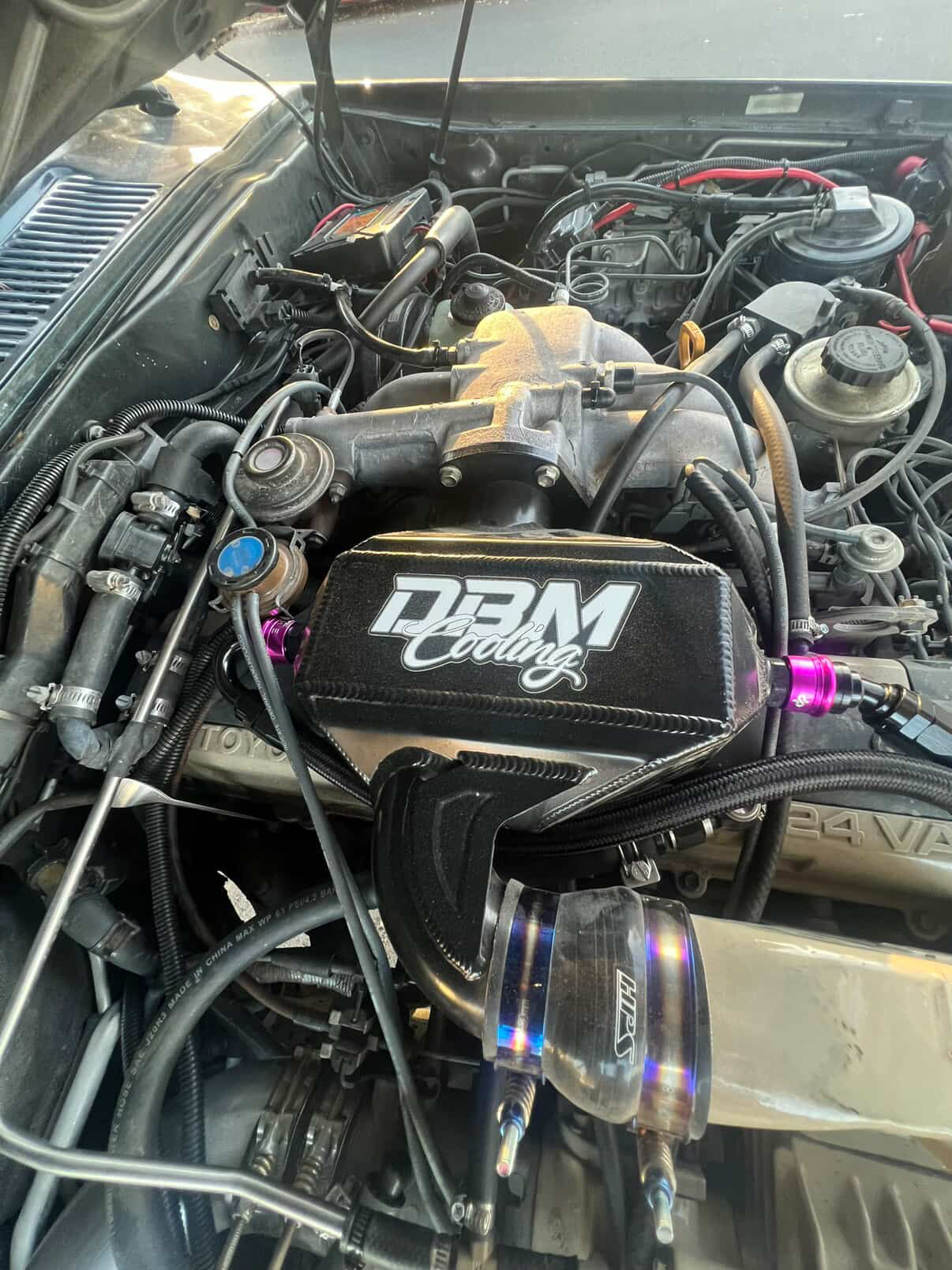 1FZ-FE 80 Series Landcruiser water to air intercooler for Magnuson Supercharger kit