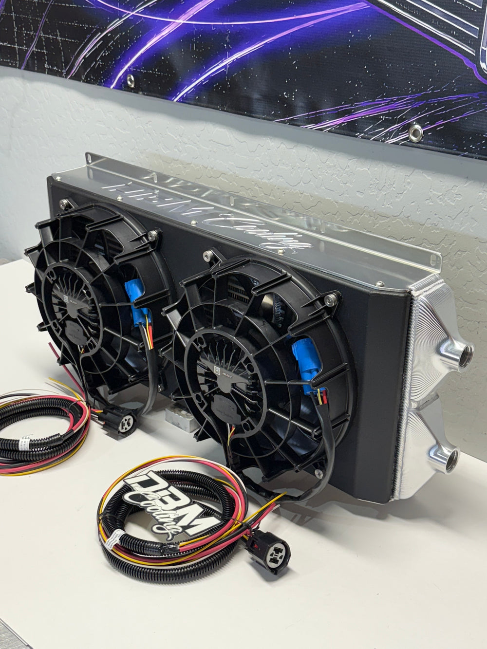 "DBM-002-BL" Transmission Cooler